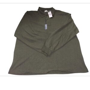 Chereskin Long Sleeve Shirt in Olive Green XL New